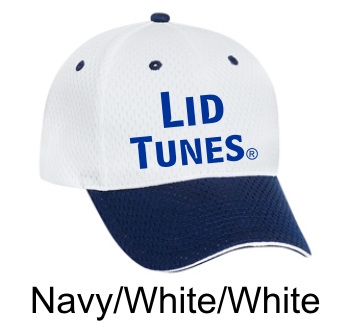 Lid Tunes Pro Mesh Sandwich Visor Cap